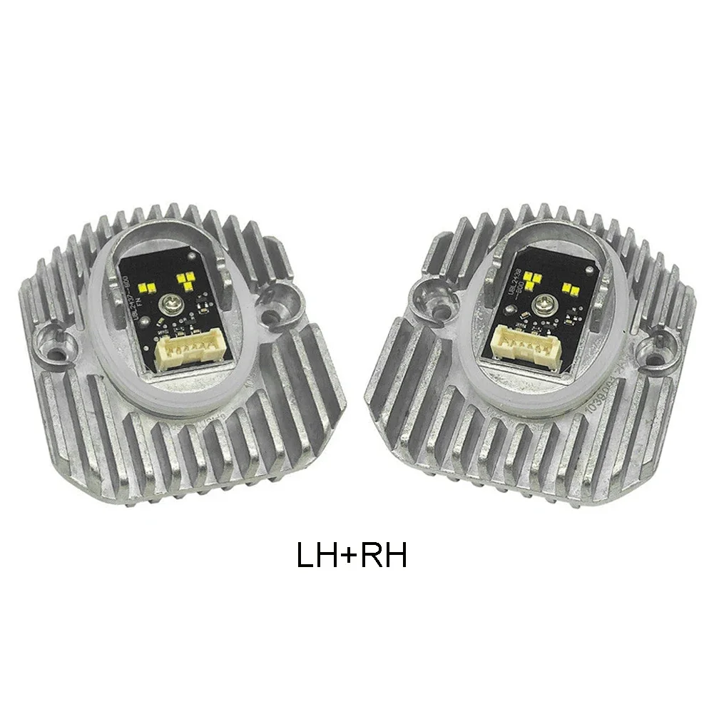 Pair Parts Plastic 2* Module Control Headlight 63117214940 Brand New Direct Replacement Left & Right High Quality