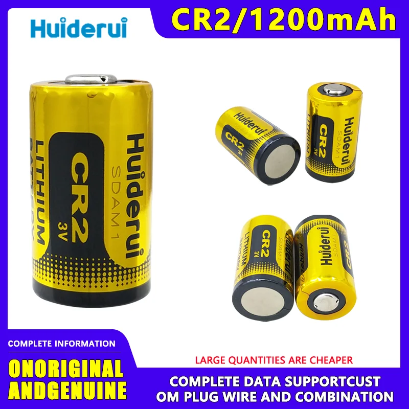 

Huiderui CR2 Polaroid Camera 3V Lithium Battery Night Vision Instrument Range Finder Gas Detector CR15H270