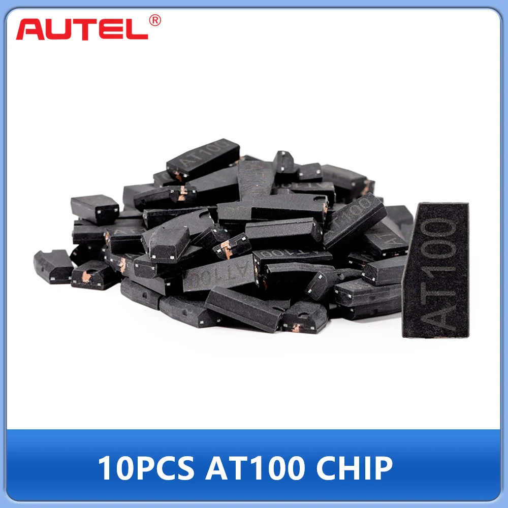 

10 шт. универсальных чипов-транспондеров Autel AT100 для программирования ключей, совместимых с XP200, XP400, XP400PRO