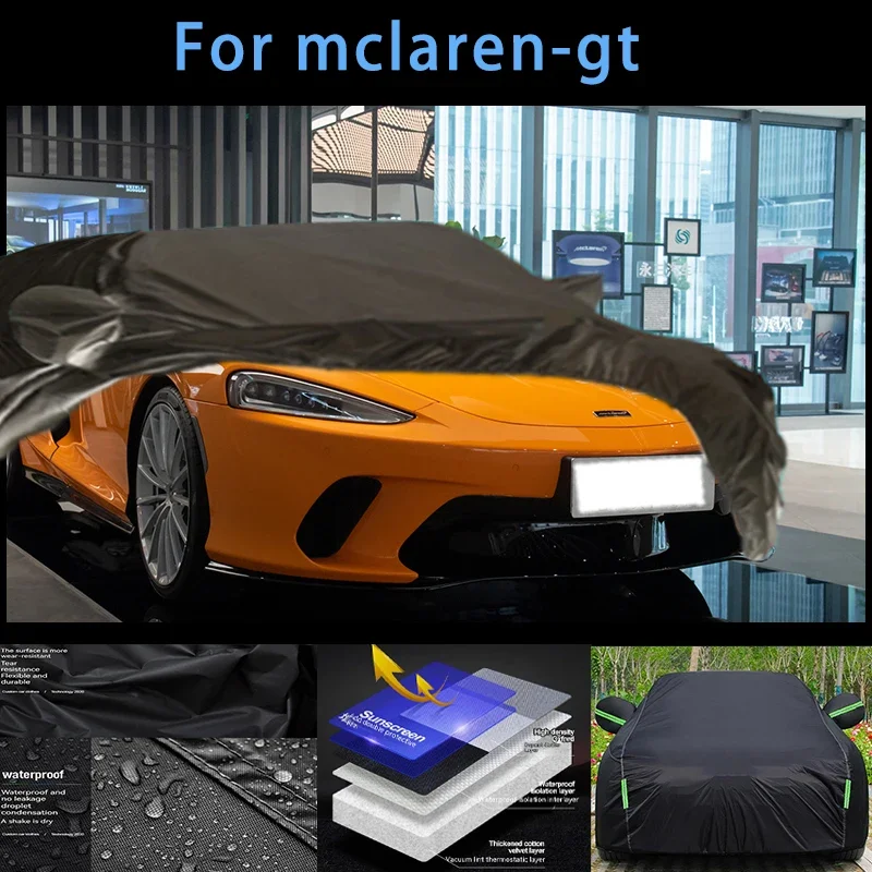 

For mclaren-gt Outdoor Protection Full Car Covers Snow Cover Sunshade Waterproof Dustproof Exterior Car accessories