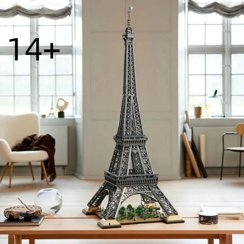 10001PCS Eiffel Tower Building Blocks Bricks Home Decor Toy Kids Adults Birthday Christmas Gifts