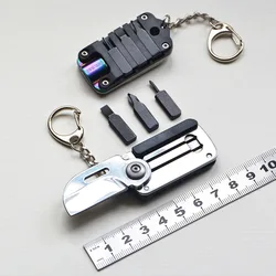 Multifunctional Screwdriver Pocket Fold Mini Knife EDC Portable Keyring Keychain Outdoor Camping Utility Gadget To Open Box