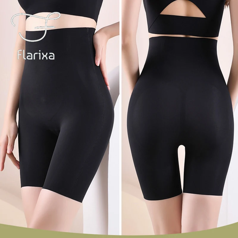 Flarixa Hip Pads Shapewear Fake Ass Push Up Panties for Buttocks High Waist Tummy Control Butt Lift Shorts Women Slimming Boxers