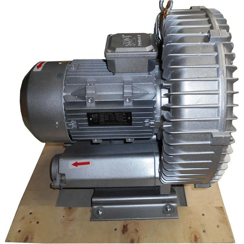 Single Stage Three Phase 3KW 4hp High Pressure Biofloc Industrial Air Ring Blower