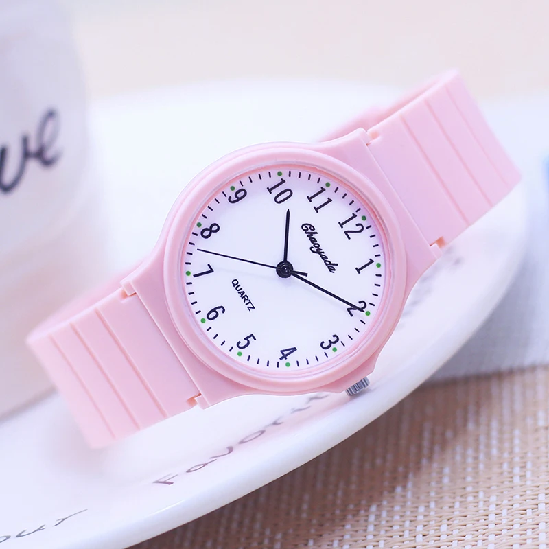 Relojes de cuarzo ultrafinos para niños, mujeres y hombres, relojes digitales claros informales simples para estudiantes, regalos de moda, marca famosa, 2024