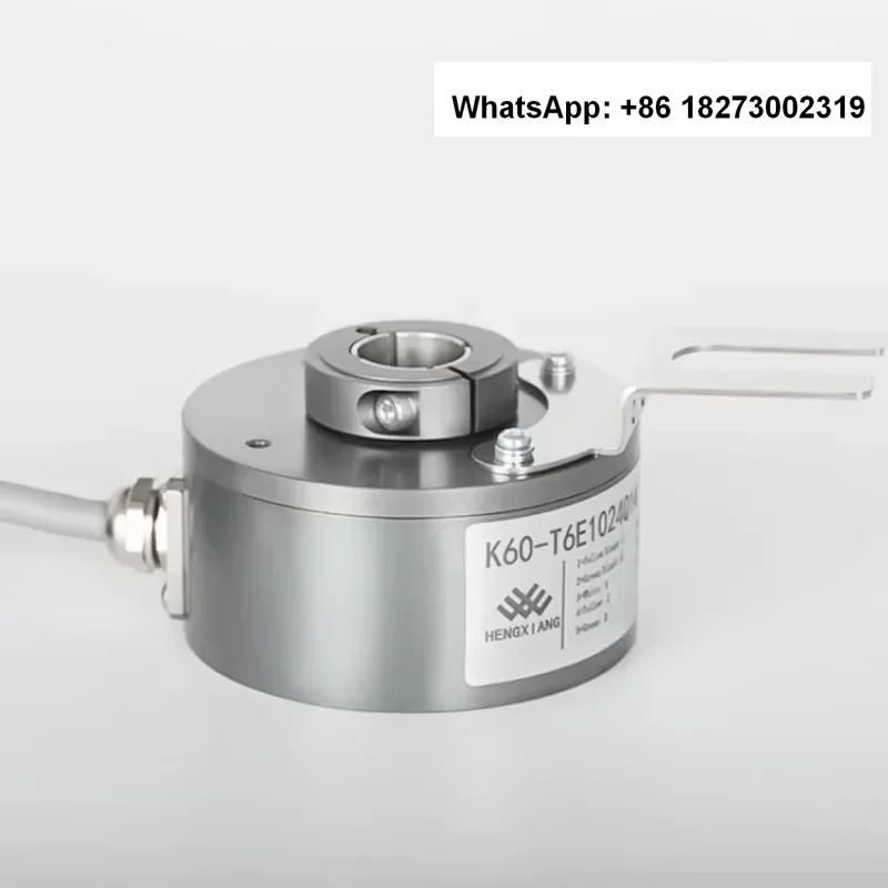 K60 60mm outer diameter maximum 15mm through-hole 65536 PPR incremental optical rotary encoder textile machine screen