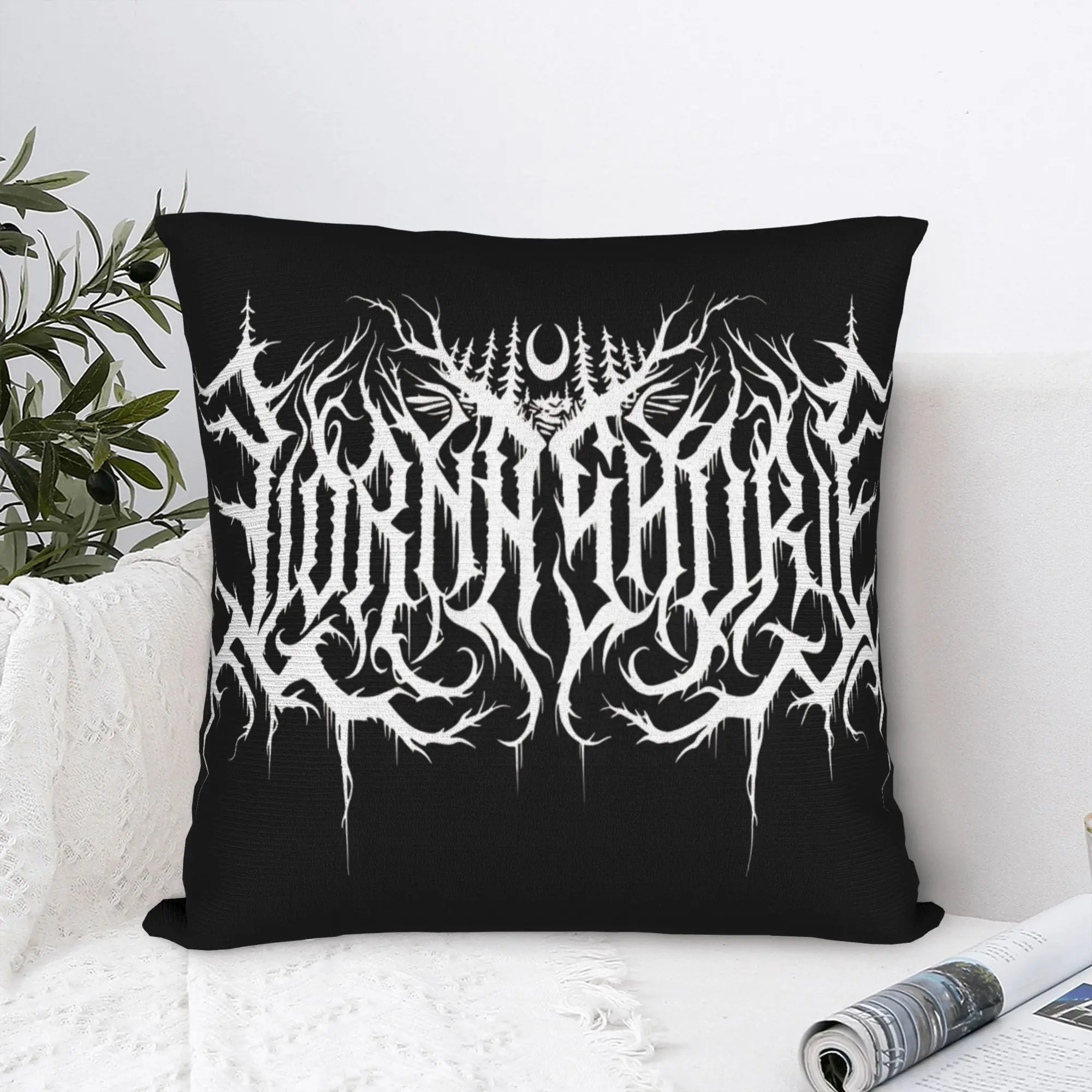 Pillow Cover L-Lorna Shore  Cute Funny Pillow Case For Sofa Home Decor Pillowcases