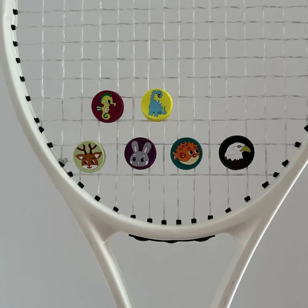 

Silicone Tennis Shockproof Absorber Shock Absorption Anti-Vibration Tennis Racquet Shock Absorber Cute Personality