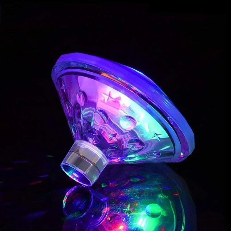 Imagem -05 - Waterproof Rgb Floating Led Pool Light Diamante Colorido em Forma de Luz Adequado para Decoração Banheiras Lagoas Fish Tanks