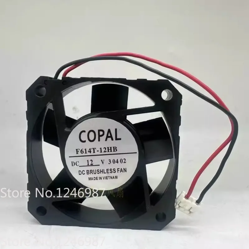 

New Cooler Fan for COPAL 6015 F614T-12HB DC12V 6CM Cooling Fan 60*60*15MM