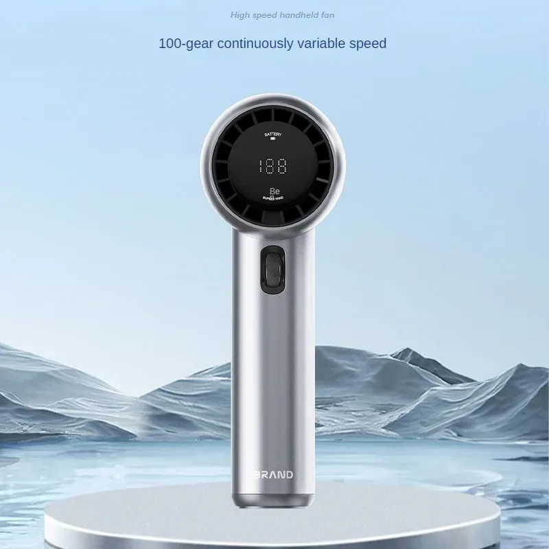 Xiaomi 200 Wind Speeds Adjustable High-speed Portable Handheld Turbofan USB Rechargeable Mini Fan Ultra-long Battery Life