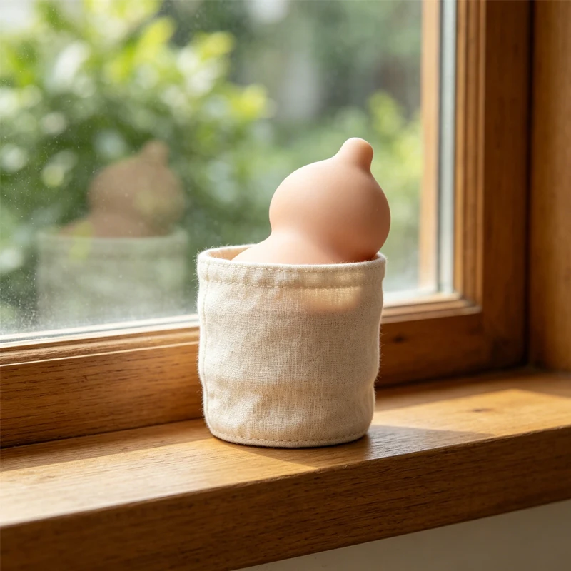 

Soft Textured Relaxing Gourd Figurine – Creative Unique Design, Perfect for Home Decor & Desktop Art Ornament F236