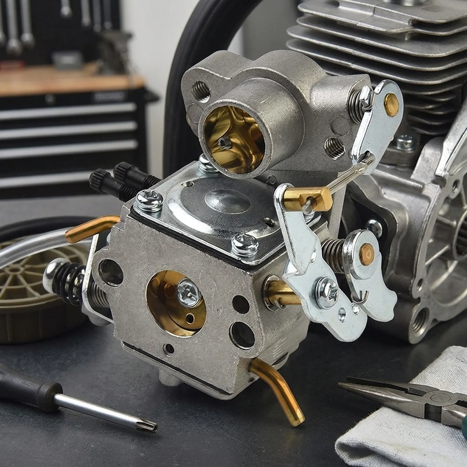 Achieve Smooth Operation and Improved Fuel Efficiency with this Carburetor for carb for Poulan P3314 P3416 P4018 PP3816