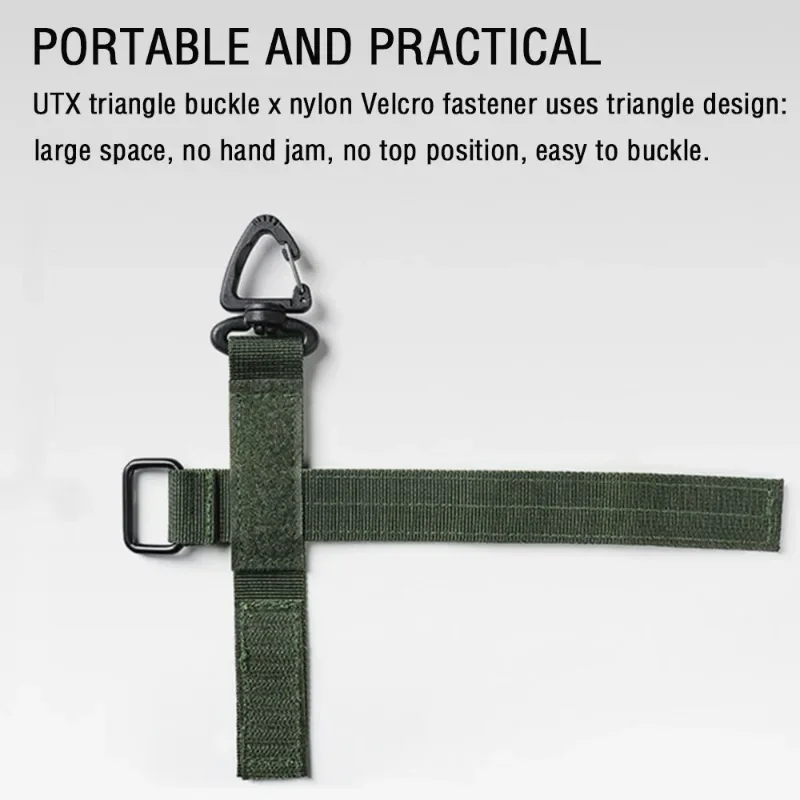 Outdoor Adjustable Glove Buckle Storage Nylon Mountaineering Buckle Multi Purpose Outdoor Glove Storage Strap Camping Equipment