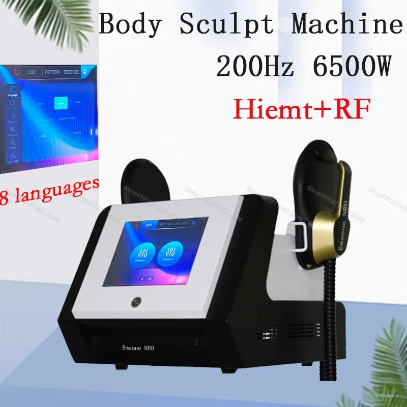 

Professional Emsone NEO Body Slimming Machine 15 Tesla Ems RF Muscle stimulate 6500W body shaping Machine Fat Burning