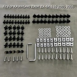 Fairing Bodywork kit Bolts Screws Fit For KAWASAKI ZX6R ZX-6R 636 2005 2006