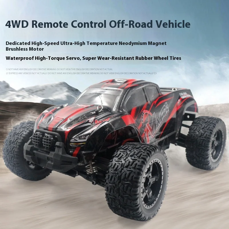 

Remo 1:10 4WD бесщеточный высокоскоростной радиоуправляемый автомобиль 50 км/ч с дистанционным управлением внедорожный грузовик вездеход подарок для мальчиков