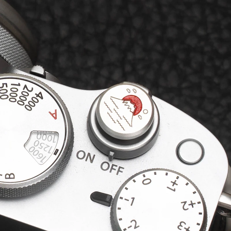 زر تحرير مصراع الألومنيوم للكاميرا لـ Fujifilm XM5 XT5 XT20 100Vi 100V XT30 XT50 Xpro3 Leica Nikon Canon