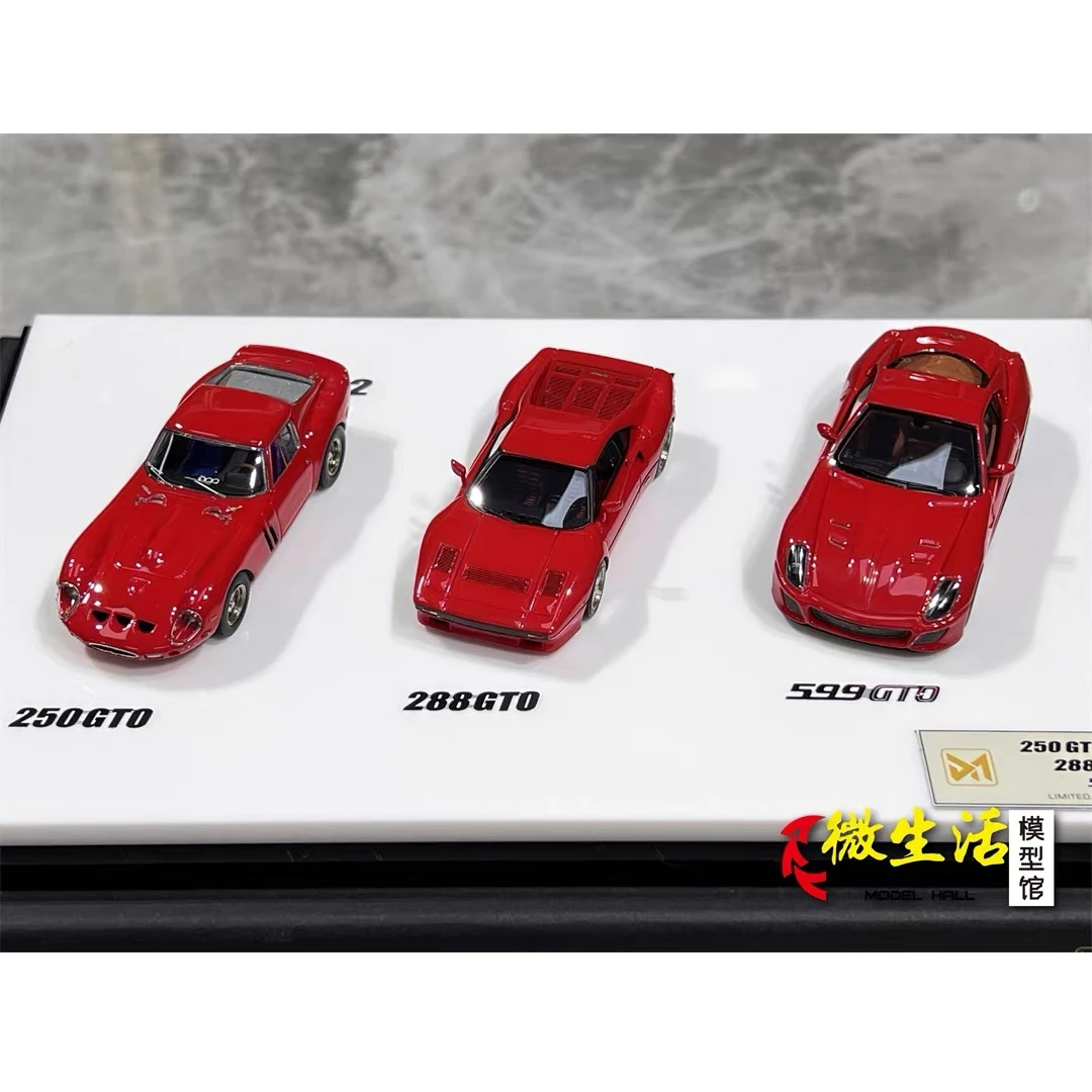 

DMY 1:64 250GTO 288GTO 599GT0 Series Set Resin Model Car