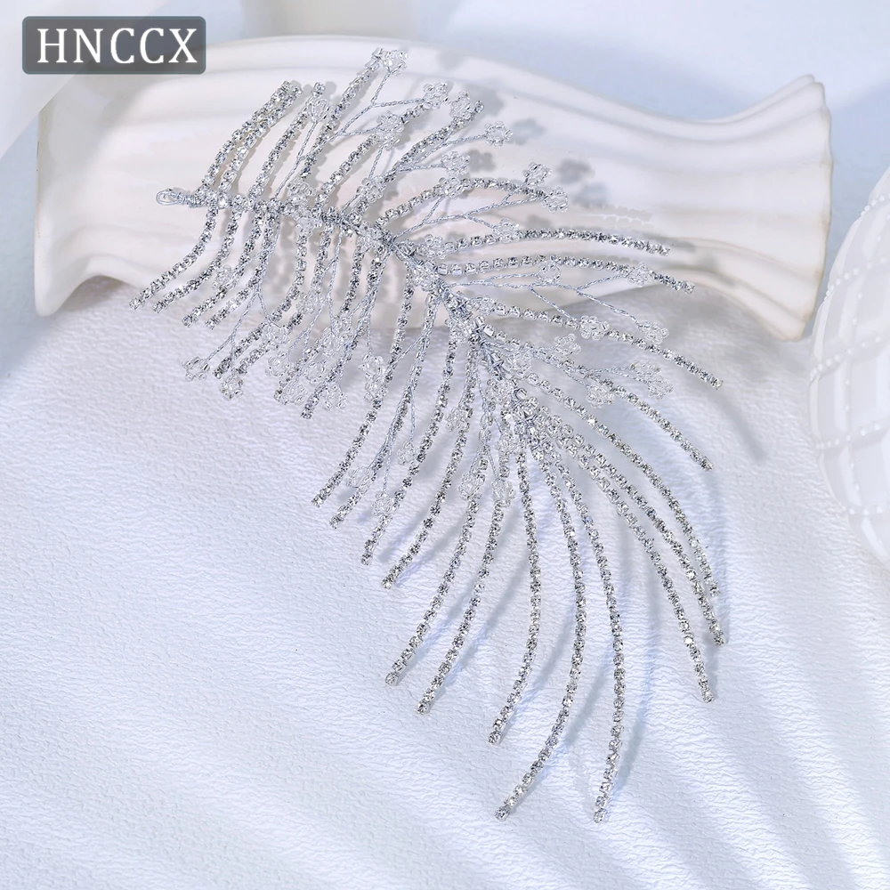 

Женский головной убор YouLaPan, свадебный аксессуар для волос, тиара с кристаллами, свадебный головной убор невесты HP188