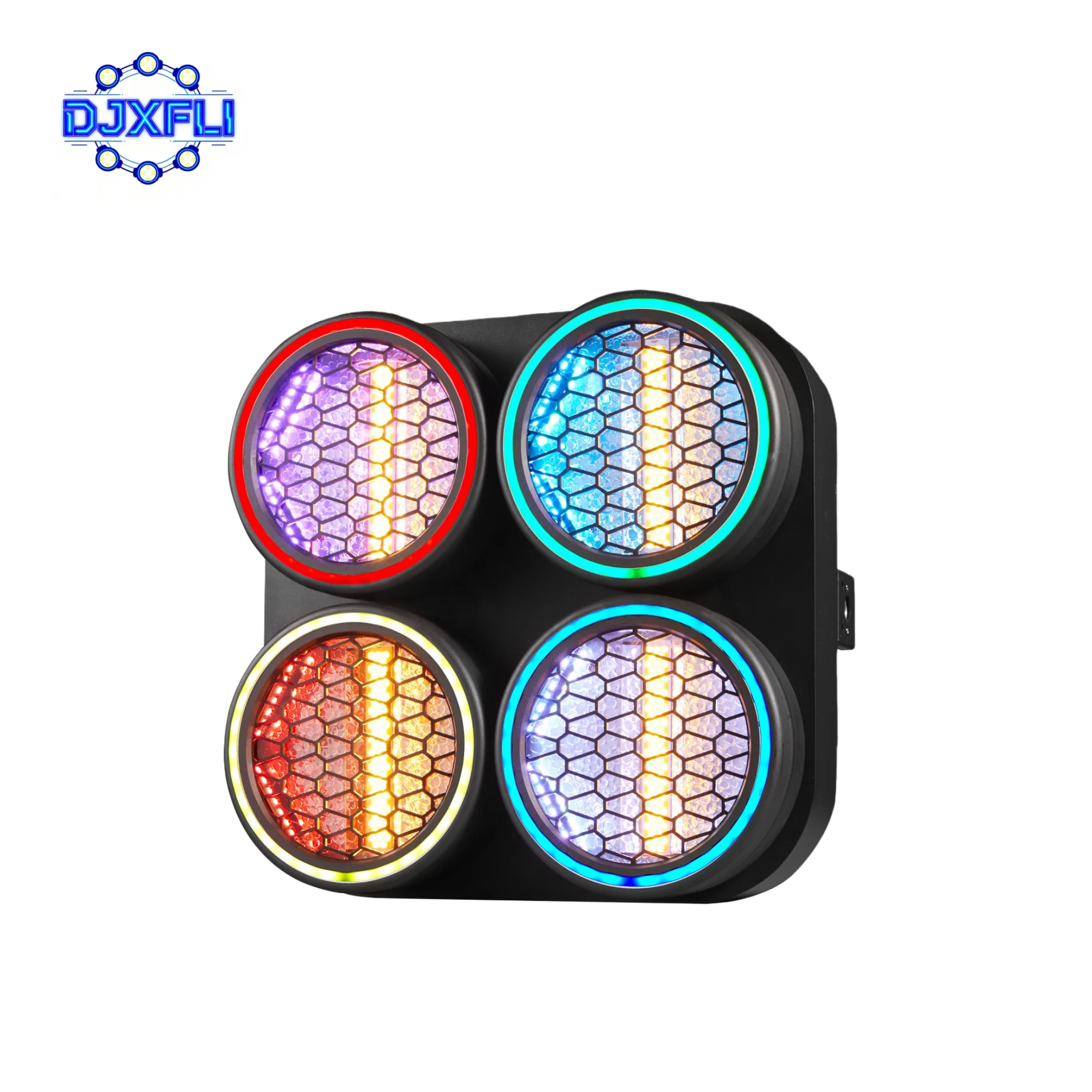 

Светодиодный матричный прожектор 4 Eye LED 250W Retro Matrix Light для сцены, вечеринок, дискотек, караоке, баров, клубов, сценического освещения