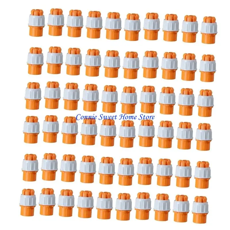 LXAF Plastic Irrigation Hose Adapter Leakproof Seal Water Pipe Faucet Adapter Irrigation Fast Joints Universals Tap Adapter