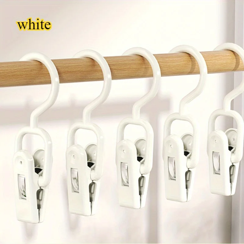10pcs Hanging Drool Towel Hat Storage Device Free of Punching for Hanging Clothes,Hat Rack Seamless Dormitory Wardrobe Hook Clip