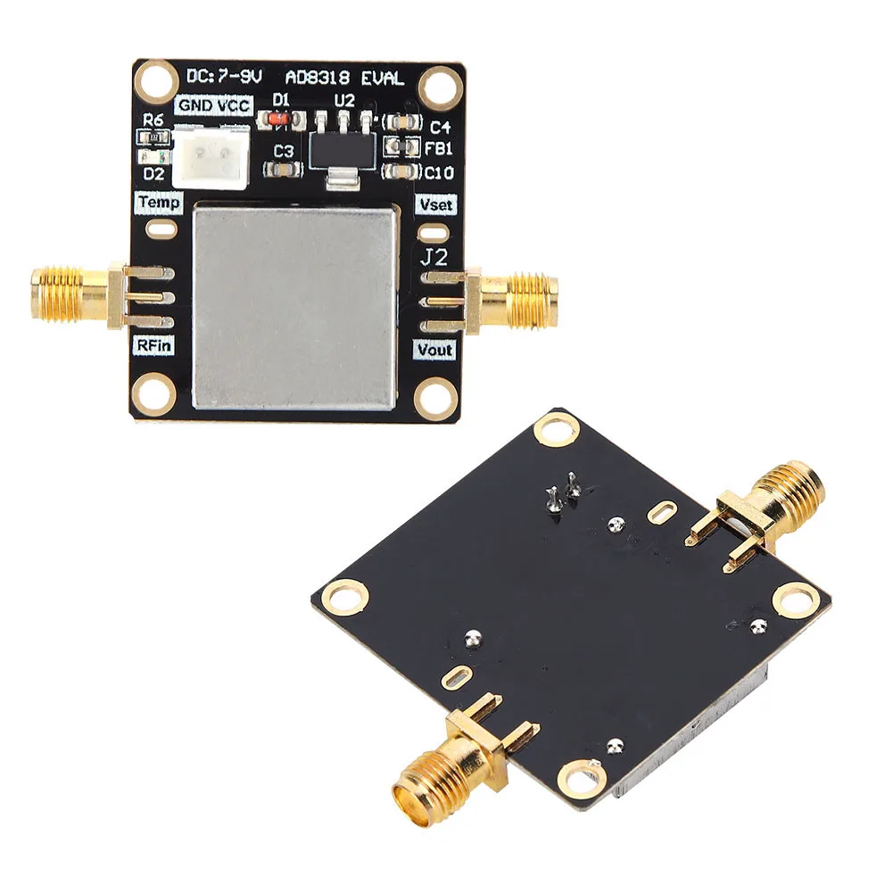 RF Board RF Module RF Module Signal Board Logarithmic Detector AD8318 Chip 1M‑ 8GHz 70dB Dynamic AGC Control Signal Module