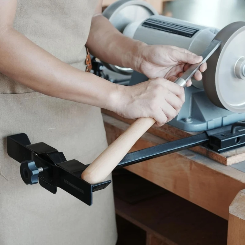 203F Portable Woodworking Cutter Grinding Fixture Chiseled Sharpening Auxiliary