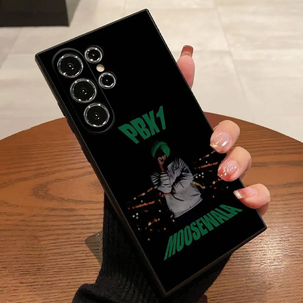 حافظة هاتف S-Sidhu Moose Wala بدون اسم FBX 1 لهاتف سامسونج S25، S24، S21، S22، S23، S30، Ultra، S20، Plus، Fe، Lite، 5G غطاء أسود #3