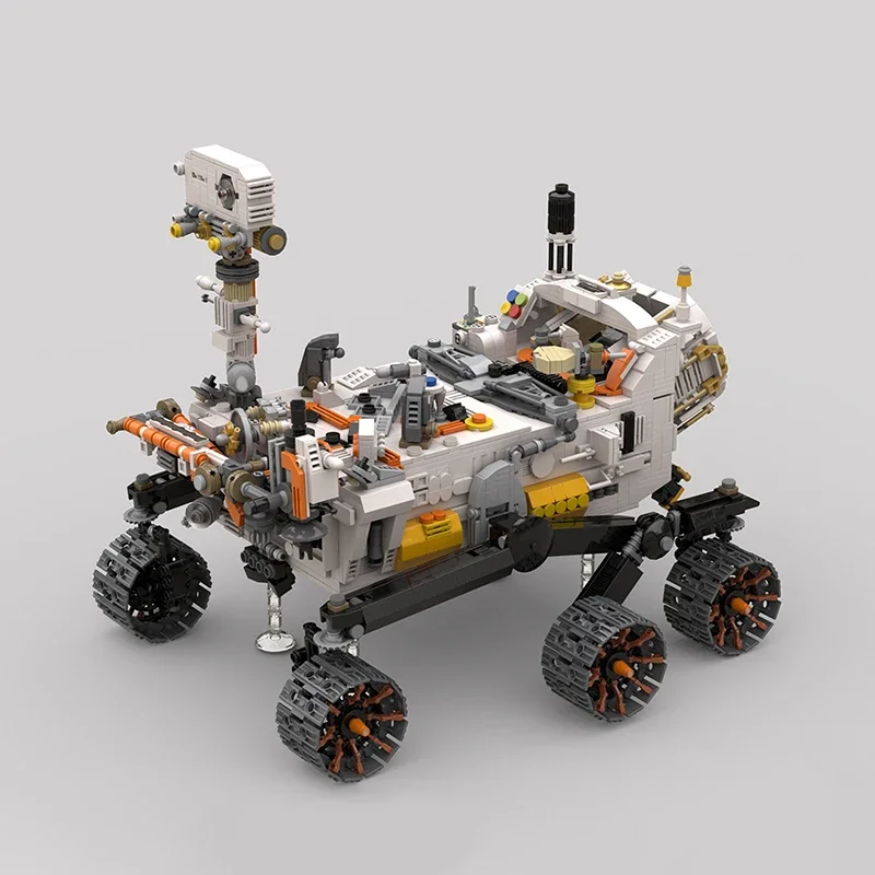 BuildMoc 2997PCS NASA Perseverance Mars Rover Model Kit Building Blocks America Mars Rover Perseverance Space Exploration Bricks