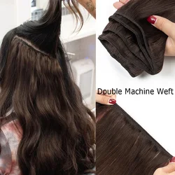 Double Machine Weft Sewing in Human Hair Extensions 12