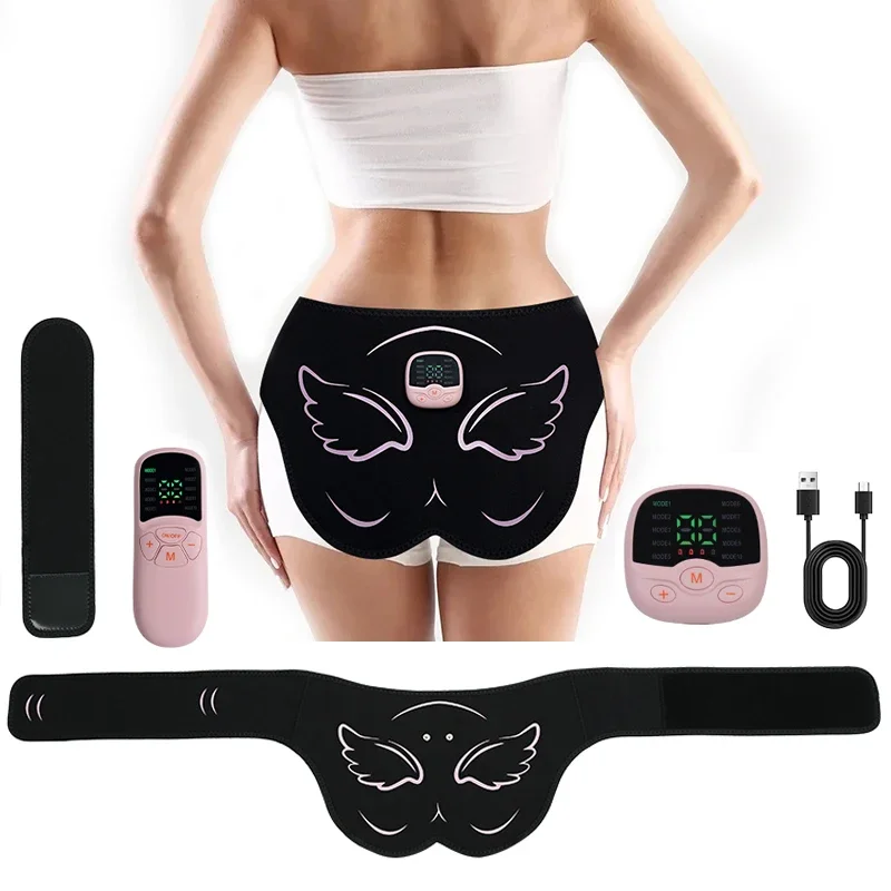 

EMS Trainer Buttock Muscle Stimulator With Remote Control 10 Modes 30 Training Levels Fitness Massager Slimming
