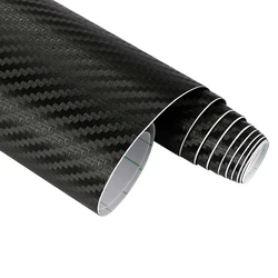 10/20/30*152cm Films For Car 3D Carbon Fiber Vinyl Vehicle Decal Sheet Roll Protective Custom Stickers Auto Exterior Accessories