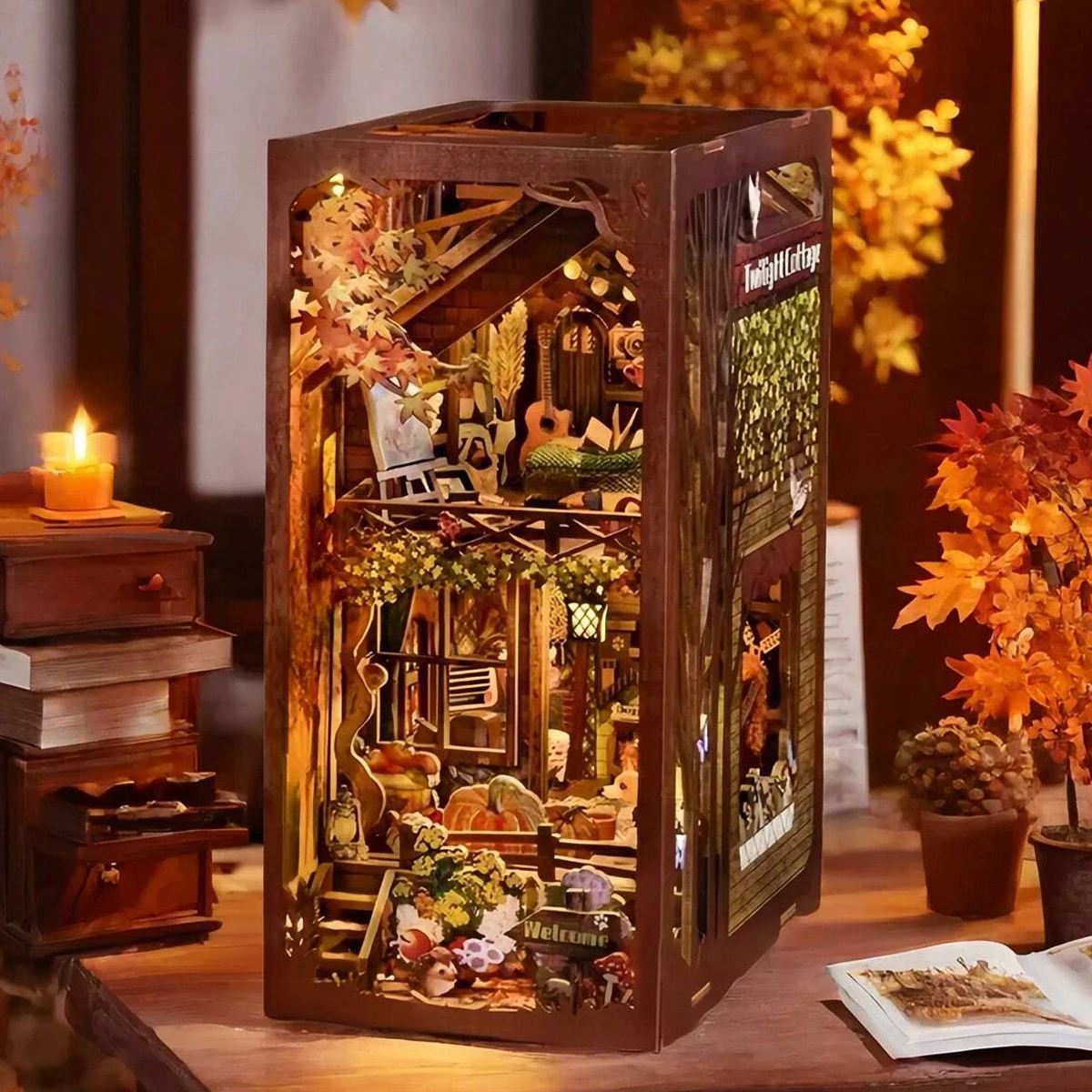 

Набор книжных полок-конструкторов 3D, деревянная модель для сборки, DIY, мини-набор, игрушка ручной работы, деревянные поделки, подарок на день рождения