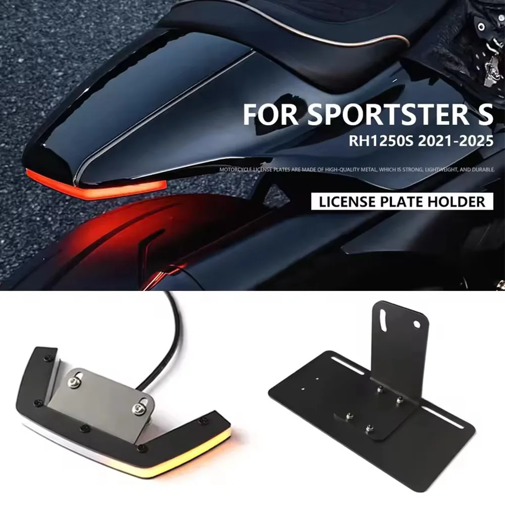 

New LED Fender Eliminator Integrated Tail Light Motorcycle Accessories For Sportster S 1250 RH1250S 2021 2022 2023 2024 2025
