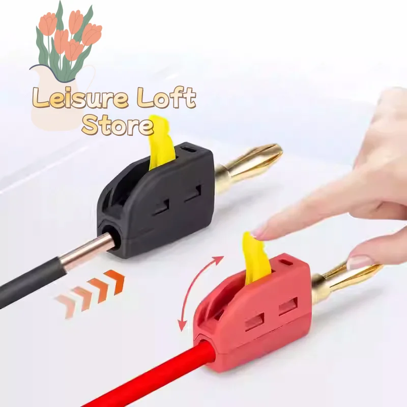 

32A 4 мм золотой штекер типа «банан» — сильноточный разъем для динамиков для усилителей и аудиосистем, устойчивый к коррозии