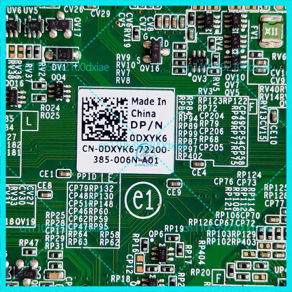 

For Dell OptiPlex 9010USFF 7010USFF desktop main board DXYK6
