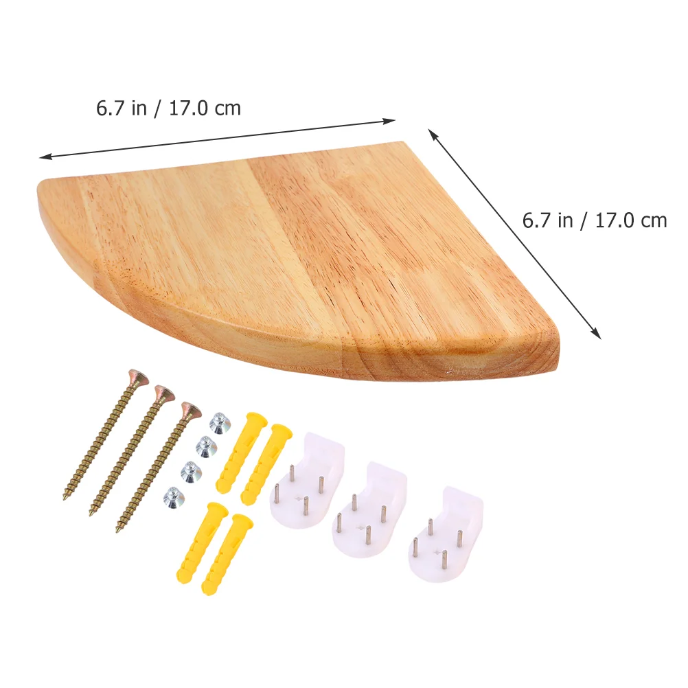 Decor Scaffali portaoggetti sospesi Mensola angolare Supporto per doccia galleggiante Scaffale da bagno cachi a parete