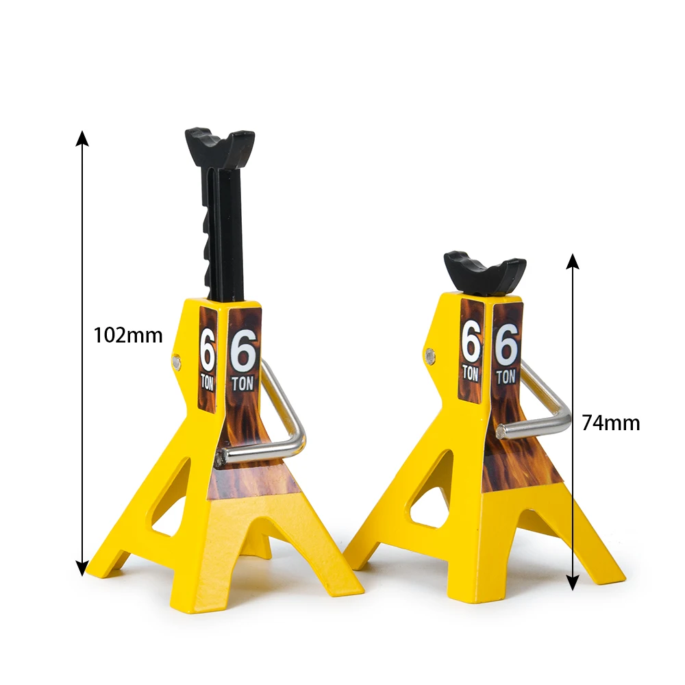 YEAHRUN 3 Ton 6 Ton Jack Axle Stand Lift Tool For 1/10 SCX10 D90 TRX4 RC Crawler Car Diecasts Vehicles Model Parts Accessories