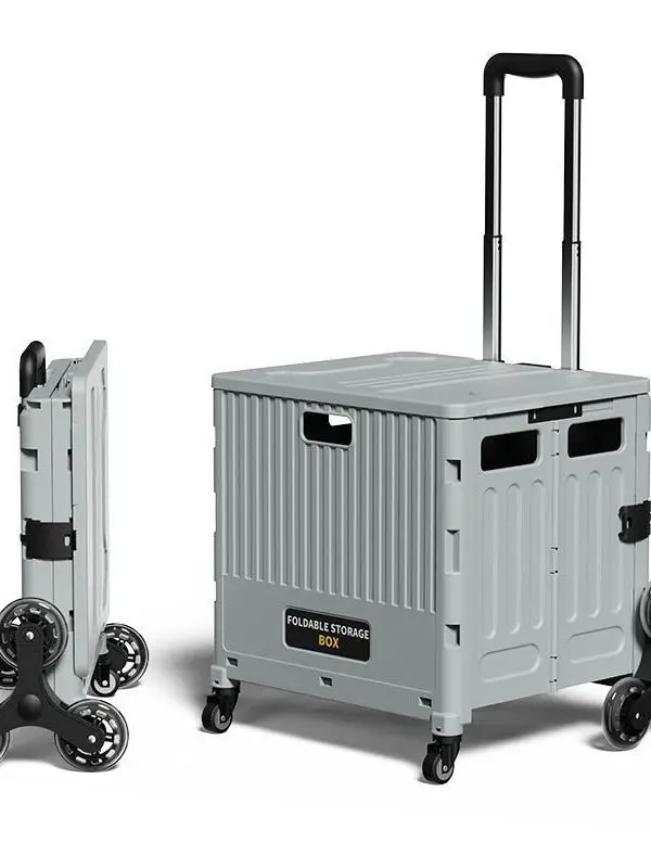 chariot-de-courses-pliable-en-acier-inoxydable-a-tirer-a-la-main-pour-usage-domestique-outil-compact-pour-l'achat-de-legumes-chariot-utilitaire-pliable