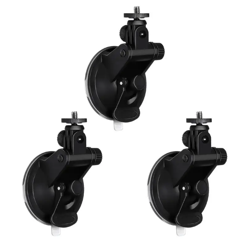 حامل كاميرا 652F سهل التعديل مع قوة شفط 10 رطل، تركيب خيط 1/4 لكاميرات المراقبة، استخدام معدات DSLR