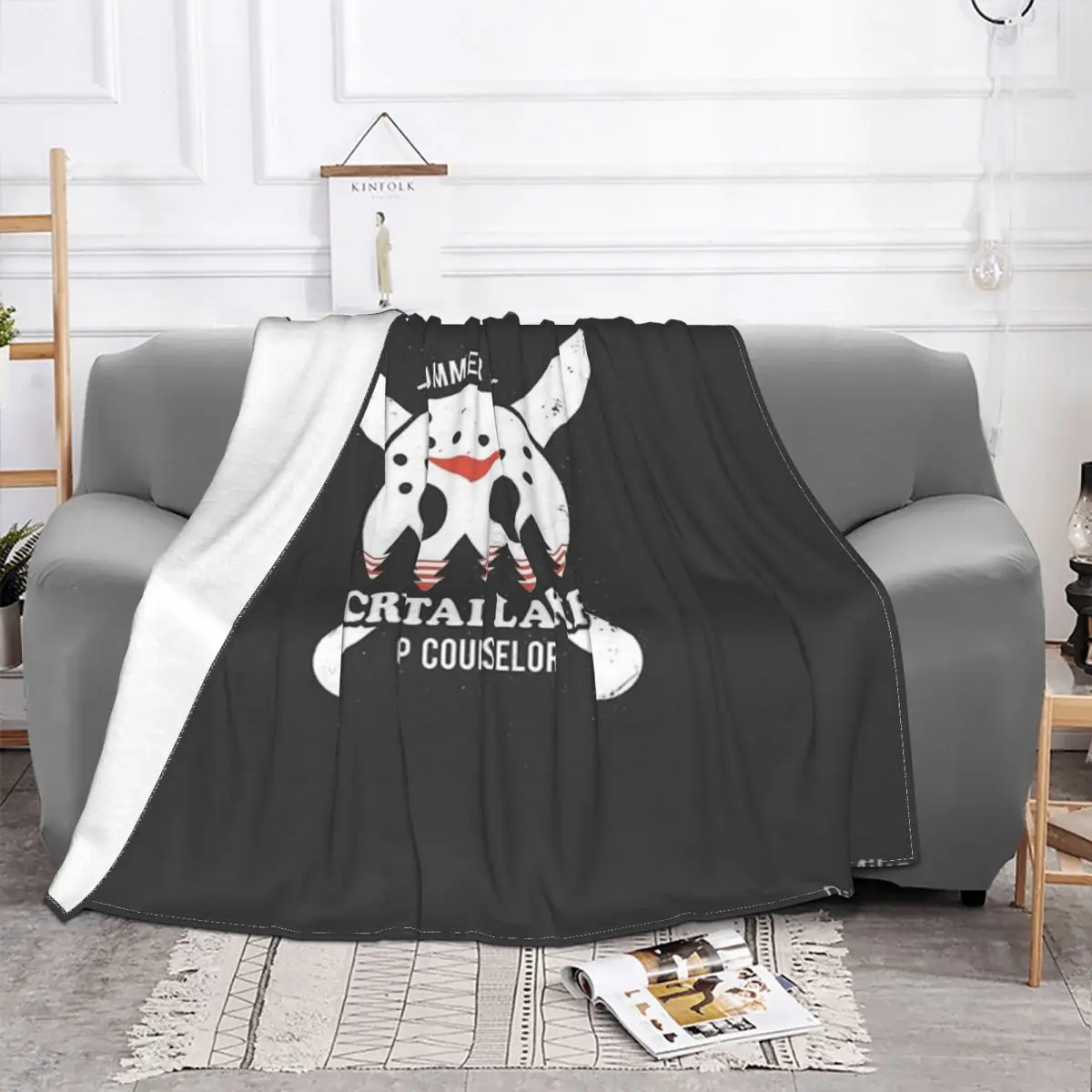 Camp Crystal Lake Counselor Four Seasons Universal Blanket Campsites Can Be Laid Halloween Gifts