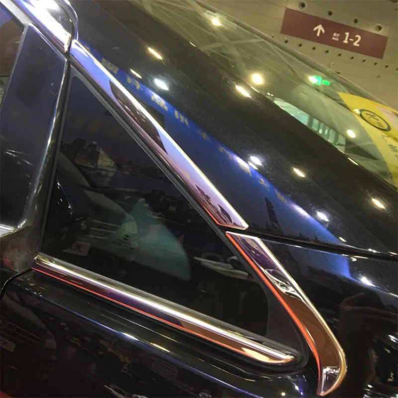 for Mercedes-Benz New Vito V260L Stainless Steel Trim Modified Part Upper Window Glass Exterior Matte