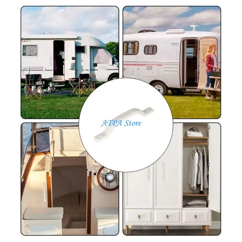 

U13C Campers Grab Door Handle,Nylon Pull Handle for Campers, Trailer, Cargo Trailer, Motorhome, Boats, Automotive