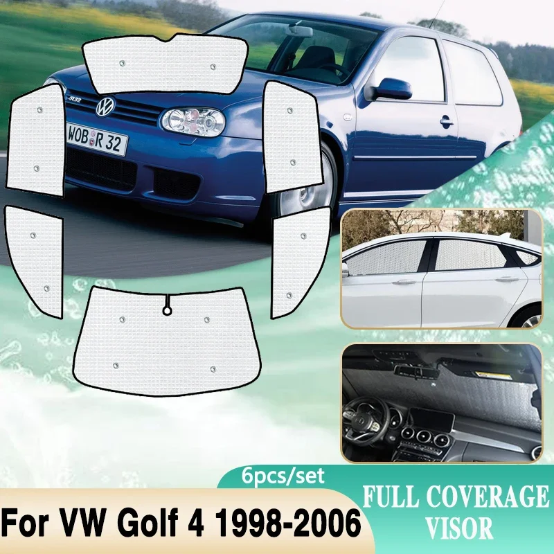 ゴルフ4 USサンバイザー VW GOLF4 MK4 Full Coverages Sunshades For Volkswagen Golf MK4 VW Golf 4 1998