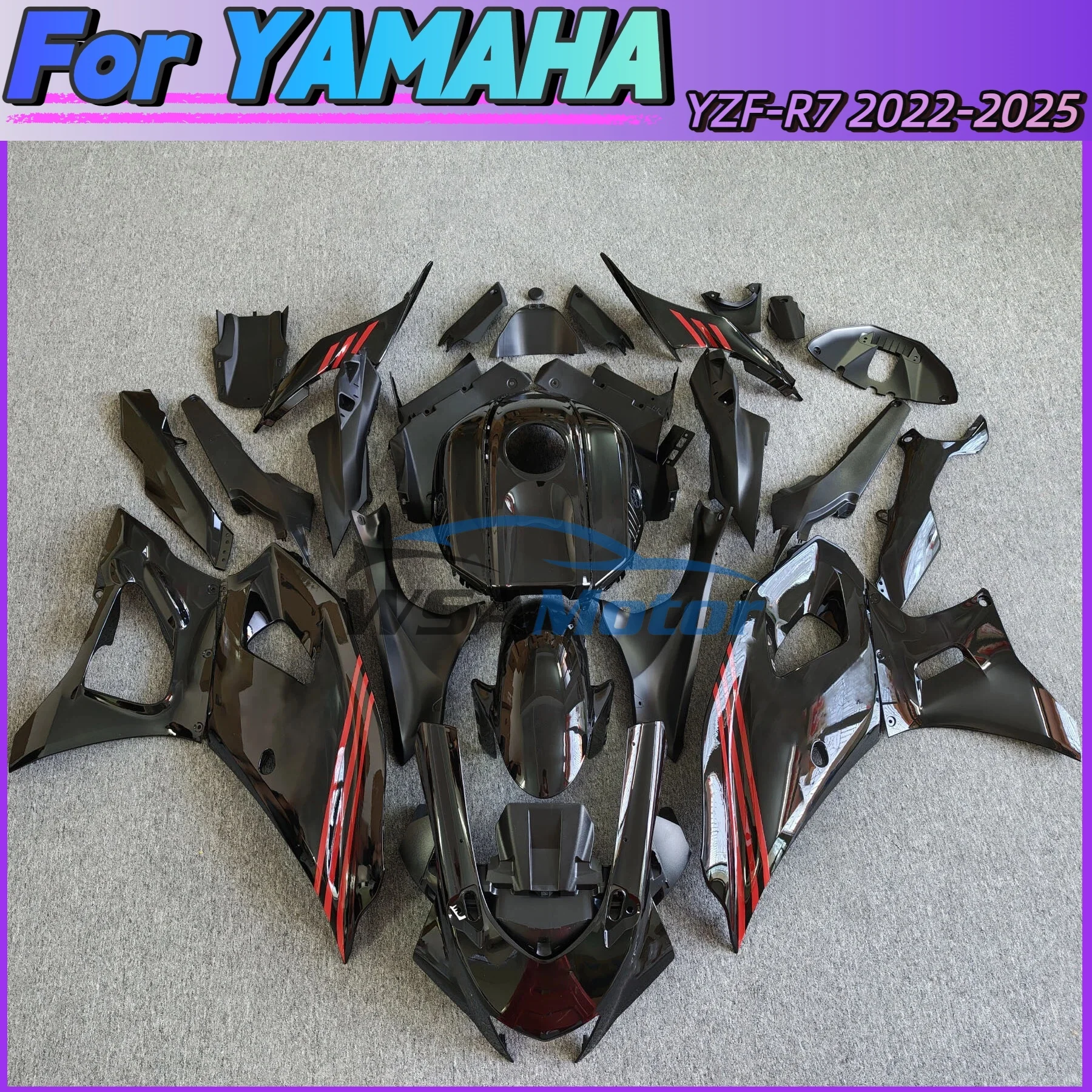 NEW ABS Motorcycle full Fairing Kit fit For Yamaha YFZ-R7 YZF R7 2022 2023 2024 2025 22 23 24 25 Bodywork body kits Fairings kit