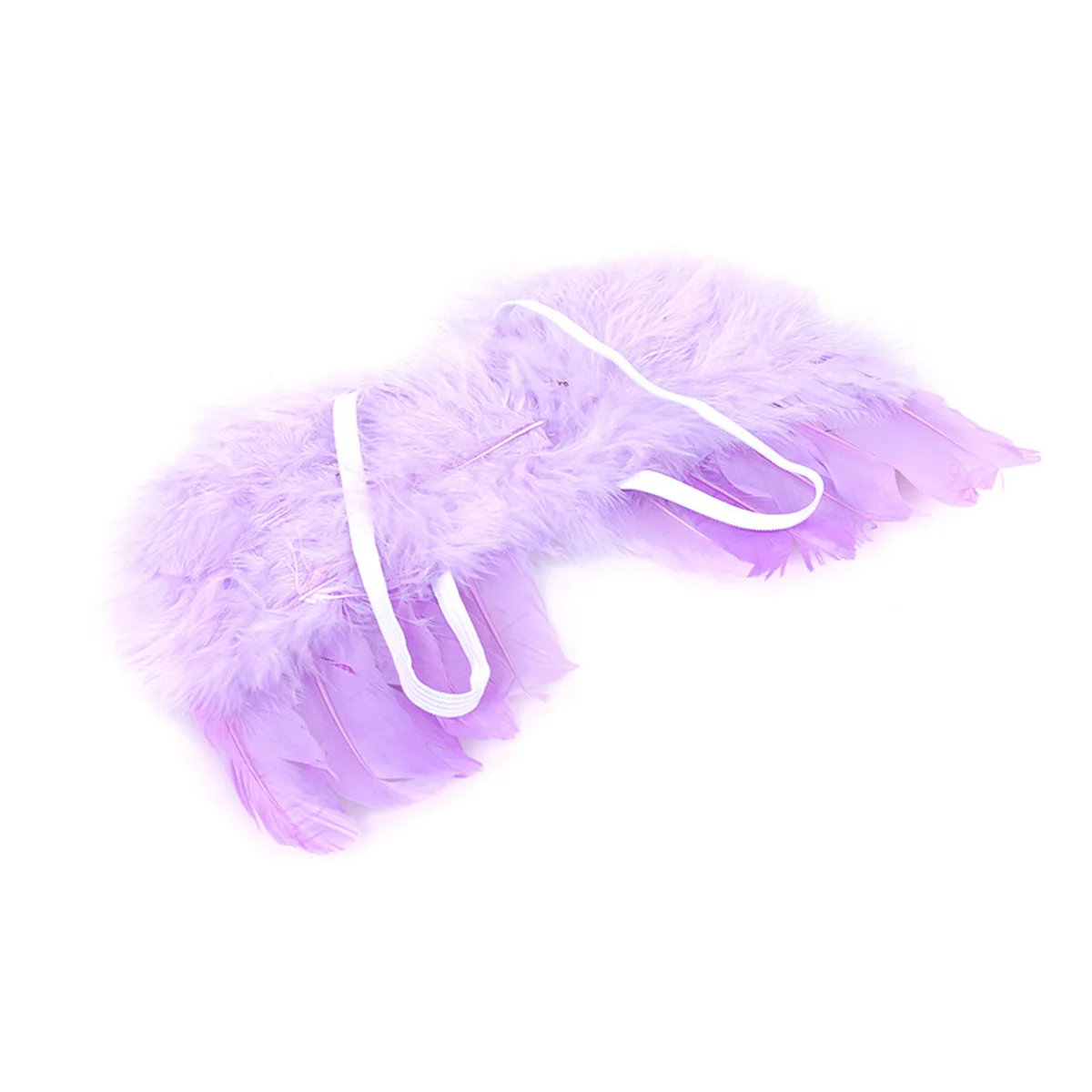 

Dog Cat Angel Wings Pet Costume Light Holy Flower Headdress Elastic Adjustable Pet Accessories Costume Supplies Purple