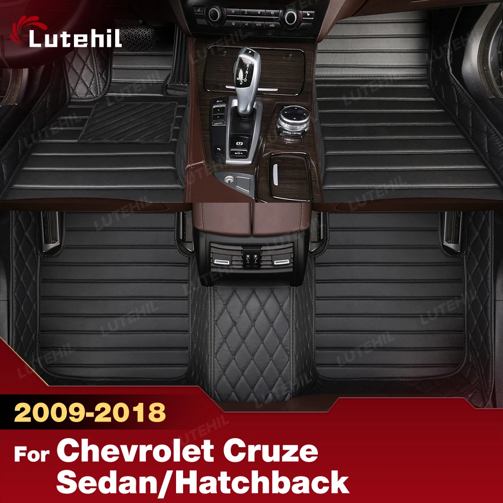 

Для Chevrolet Cruze Sedan/Hatchback 2009-2018 коврики, совместимые автомобильные коврики, защита от атмосферных воздействий на заказ 2017 2016 2015