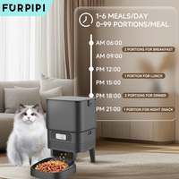 Automatic Feeder for Cat Dog 5G WiFi Smart Cat Feeder Feed Time Setting for Pets Dogs Cats Food Automatic Dispenser Bowl Furpipi